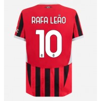 AC Milan Rafael Leao #10 Fotballklær Hjemmedrakt 2024-25 Kortermet